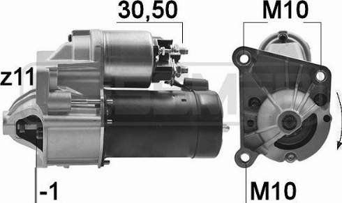 Messmer 220184A - Démarreur cwaw.fr