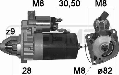 Messmer 220183A - Démarreur cwaw.fr