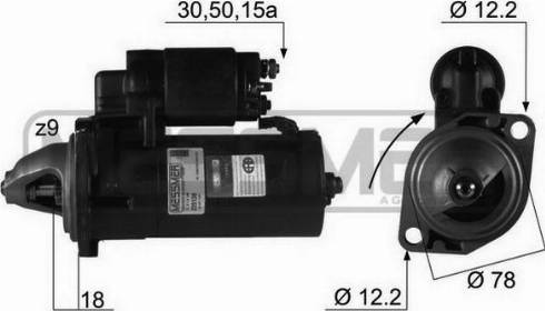 Messmer 220138R - Démarreur cwaw.fr