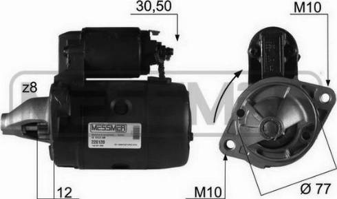 Messmer 220120R - Démarreur cwaw.fr