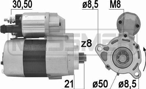 Messmer 220892A - Démarreur cwaw.fr