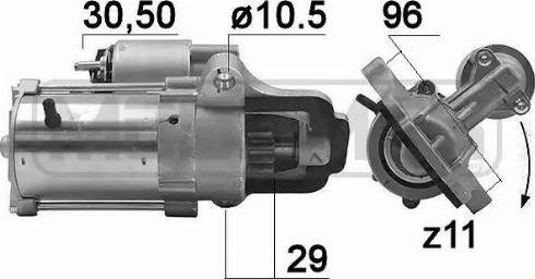 Messmer 220897 - Démarreur cwaw.fr