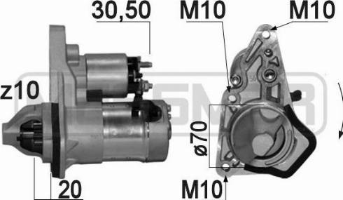 Messmer 220846A - Démarreur cwaw.fr