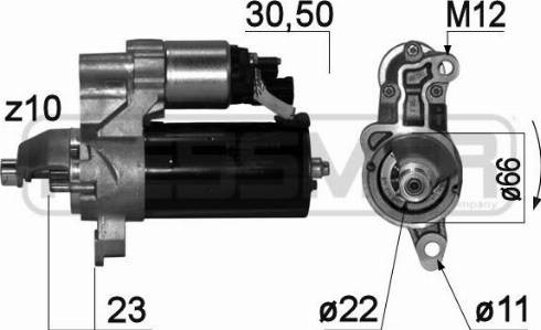 Messmer 220848A - Démarreur cwaw.fr