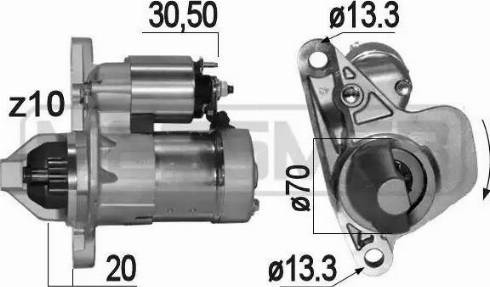 Messmer 220847 - Démarreur cwaw.fr