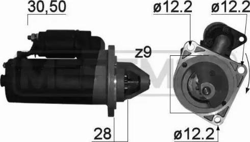 Messmer 220858 - Démarreur cwaw.fr