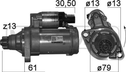 Messmer 220864A - Démarreur cwaw.fr