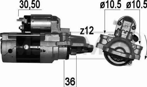 Messmer 220866 - Démarreur cwaw.fr