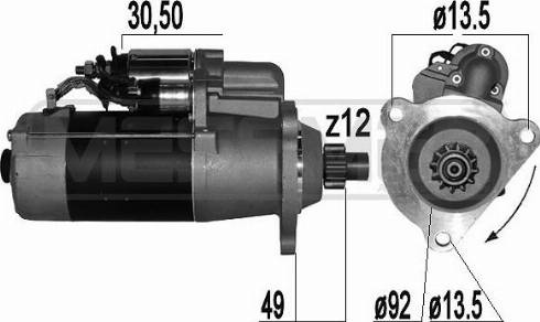 Messmer 220860A - Démarreur cwaw.fr