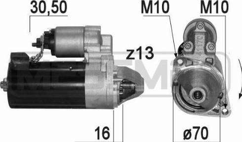 Messmer 220868A - Démarreur cwaw.fr