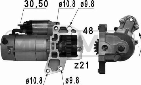 Messmer 220801A - Démarreur cwaw.fr