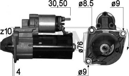 Messmer 220819A - Démarreur cwaw.fr