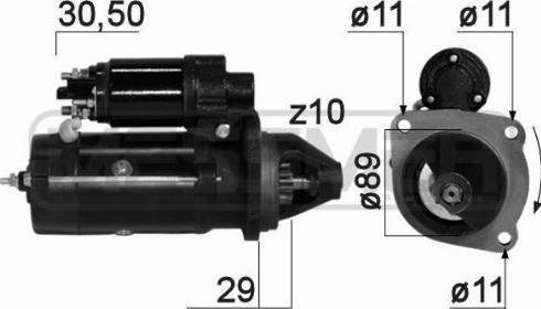 Messmer 220814A - Démarreur cwaw.fr