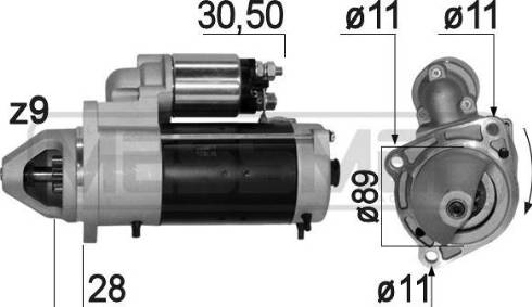 Messmer 220811A - Démarreur cwaw.fr