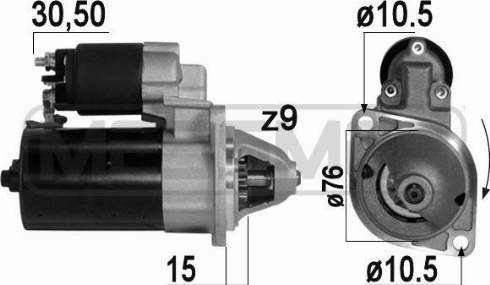 Messmer 220812A - Démarreur cwaw.fr