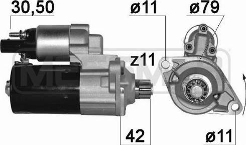 Messmer 220886A - Démarreur cwaw.fr