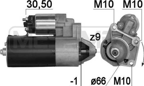 Messmer 220880A - Démarreur cwaw.fr