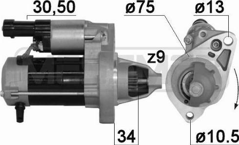 Messmer 220881A - Démarreur cwaw.fr