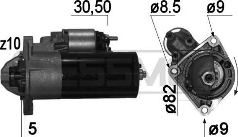 Messmer 220832A - Démarreur cwaw.fr