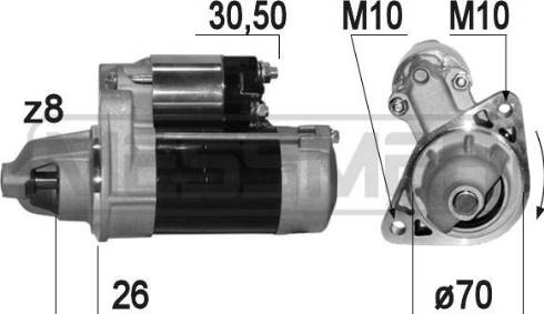 Messmer 220826A - Démarreur cwaw.fr