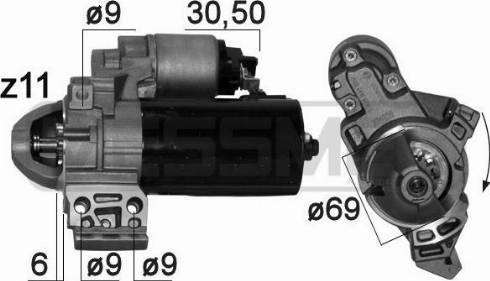 Messmer 220874A - Démarreur cwaw.fr