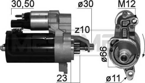 Messmer 220876 - Démarreur cwaw.fr