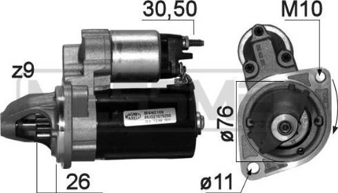 Messmer 220871A - Démarreur cwaw.fr