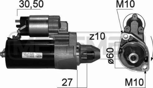 Messmer 220872A - Démarreur cwaw.fr