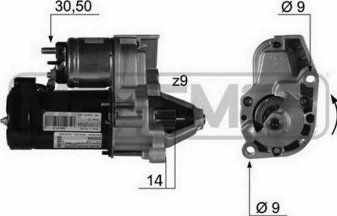 Messmer 220394A - Démarreur cwaw.fr