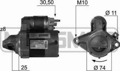 Messmer 220395 - Démarreur cwaw.fr