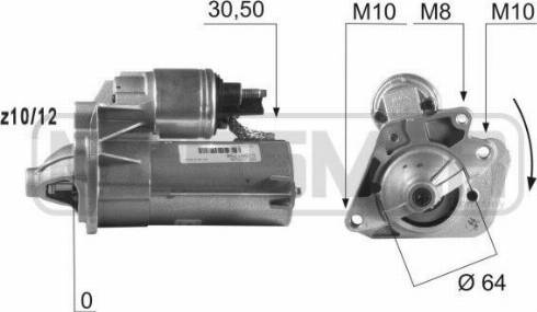 Messmer 220396A - Démarreur cwaw.fr