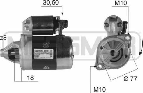 Messmer 220391A - Démarreur cwaw.fr