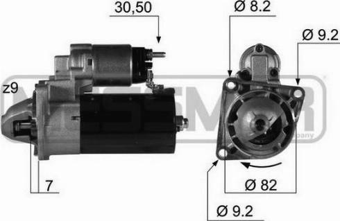 Messmer 220346A - Démarreur cwaw.fr