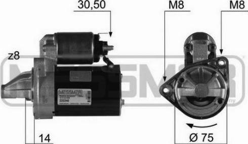 Messmer 220348A - Démarreur cwaw.fr