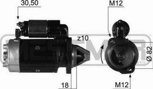 Messmer 220347A - Démarreur cwaw.fr