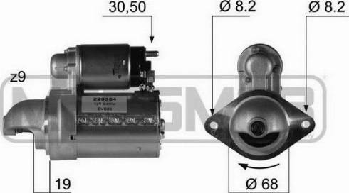 Messmer 220354A - Démarreur cwaw.fr