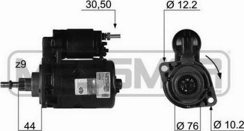 Messmer 220356R - Démarreur cwaw.fr