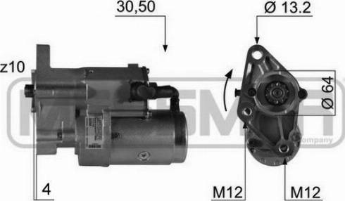 Messmer 220352A - Démarreur cwaw.fr