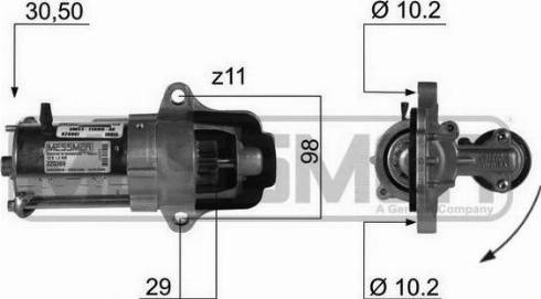 Messmer 220369A - Démarreur cwaw.fr