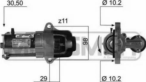 Messmer 220369 - Démarreur cwaw.fr