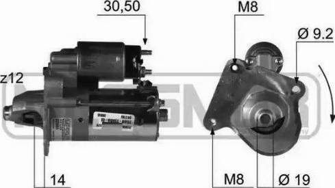 Messmer 220366 - Démarreur cwaw.fr