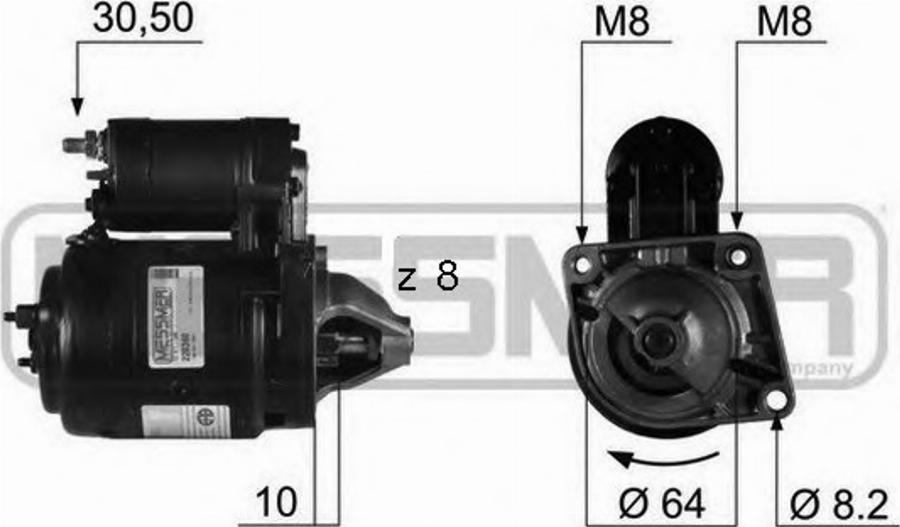 Messmer 220360 - Démarreur cwaw.fr