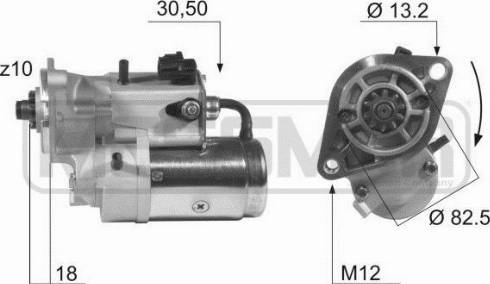 Messmer 220361A - Démarreur cwaw.fr