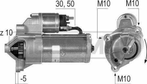 Messmer 220363A - Démarreur cwaw.fr