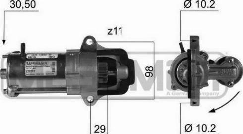 Messmer 220367A - Démarreur cwaw.fr