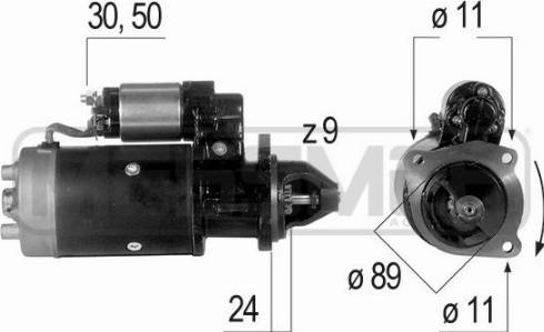 Messmer 220307R - Démarreur cwaw.fr