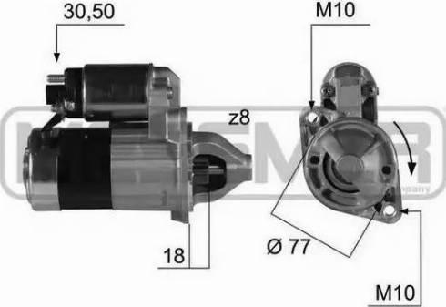 Messmer 220384 - Démarreur cwaw.fr