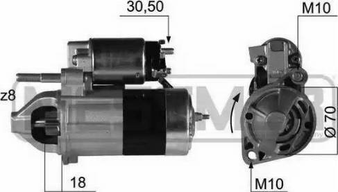 Messmer 220380 - Démarreur cwaw.fr