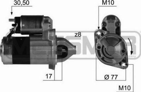 Messmer 220383A - Démarreur cwaw.fr