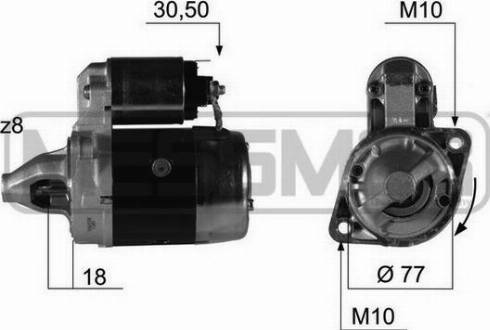 Messmer 220382A - Démarreur cwaw.fr